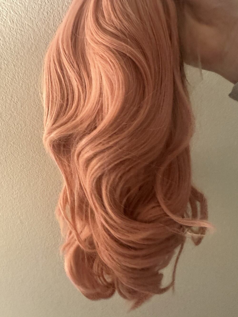 Bellami Synthetic Lace Front Wig 18” Body Wave Pink